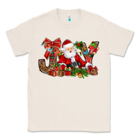 Natural joy christmas with santa bbs Classic Tee - BundleAndBundleShop