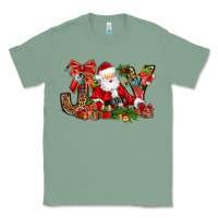 Sage joy christmas with santa bbs Classic Tee - BundleAndBundleShop