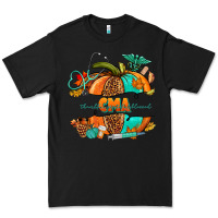 Black cma pumpkin nurse Premium Tee - NancyCooperArtShop