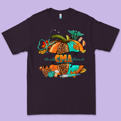 Cma Pumpkin Nurse Premium Tee Designed By Nancycooperartshop