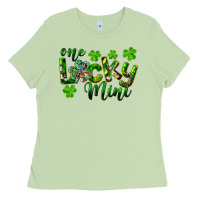 Matcha St. Patrick's Day One Lucky Mini Ladies Tee - RanaPortraitStore
