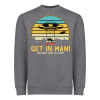 Storm UFO Vintage Retro Alien Outerspace Spaceship Heavyweight Sweatshirt - Bettercallsaul