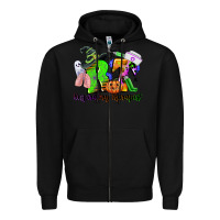 Black rt respiratory therapist halloween Zipper Hoodie - CowGirlArtShop