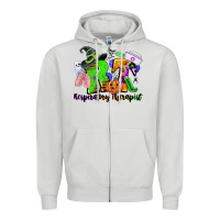 Dove Grey rt respiratory therapist halloween Zipper Hoodie - CowGirlArtShop