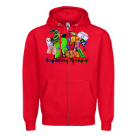 Red rt respiratory therapist halloween Zipper Hoodie - CowGirlArtShop