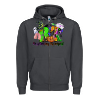 Smoke rt respiratory therapist halloween Zipper Hoodie - CowGirlArtShop