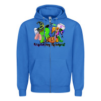 True Royal rt respiratory therapist halloween Zipper Hoodie - CowGirlArtShop