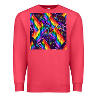 Cardinal lgbt flag seamless pattern Premium Sweatshirt - FaDigitalArtStudio