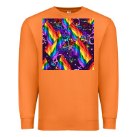Carrot lgbt flag seamless pattern Premium Sweatshirt - FaDigitalArtStudio