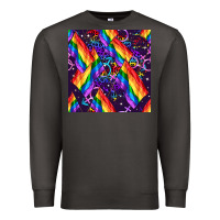 Smoke lgbt flag seamless pattern Premium Sweatshirt - FaDigitalArtStudio