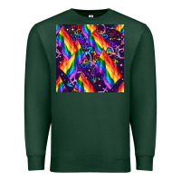 Sports Green lgbt flag seamless pattern Premium Sweatshirt - FaDigitalArtStudio
