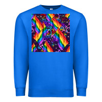 True Royal lgbt flag seamless pattern Premium Sweatshirt - FaDigitalArtStudio