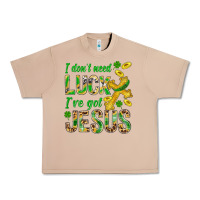 Burro I Don't Need Luck I've Got Jesus St. Patricks Urban Heavy Tee - BundleAndBundleShop