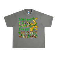 Tornado I Don't Need Luck I've Got Jesus St. Patricks Urban Heavy Tee - BundleAndBundleShop