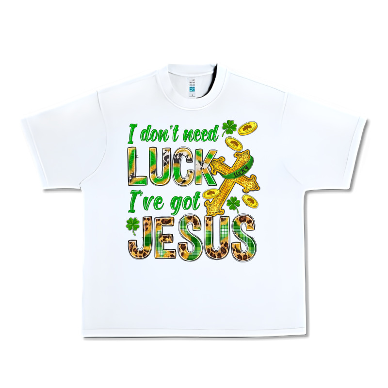 I Don't Need Luck I've Got Jesus St. Patricks Urban Heavy Tee by BundleAndBundleShop | Teevron