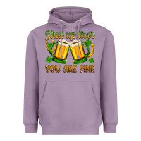 Lavender St. Patrick’s Day shut up liver you are fine Heavyweight Hoodie - OliviaCreatesArt