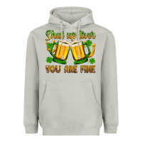 Moon Dust St. Patrick’s Day shut up liver you are fine Heavyweight Hoodie - OliviaCreatesArt
