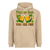 Mushroom St. Patrick’s Day shut up liver you are fine Heavyweight Hoodie - OliviaCreatesArt