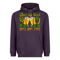 Plum St. Patrick’s Day shut up liver you are fine Heavyweight Hoodie - OliviaCreatesArt