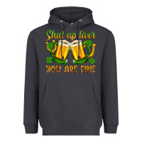 Smoke St. Patrick’s Day shut up liver you are fine Heavyweight Hoodie - OliviaCreatesArt