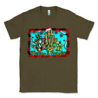 Army Green merry & bright Classic Tee - JahusDesignShop