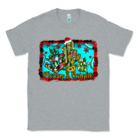 Heather Grey merry & bright Classic Tee - JahusDesignShop
