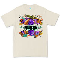 Bone halloween nurse pumpkin Premium Tee - NancyCooperArtShop