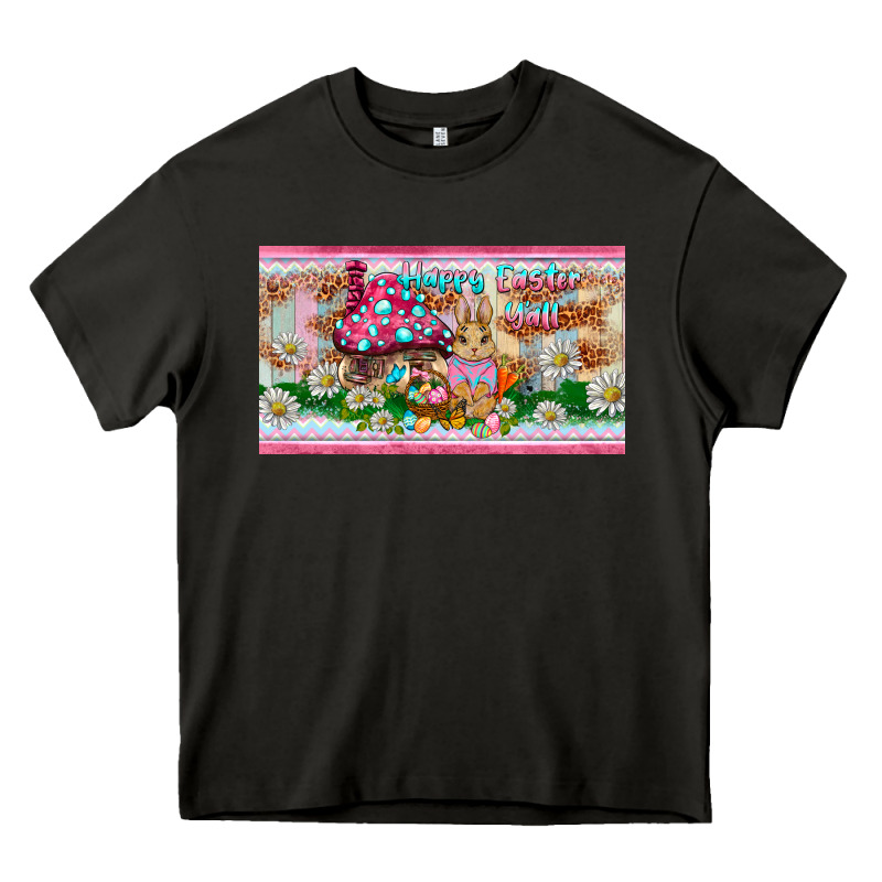 Happy Easter Y'all Rabbit Sippy Cup Heavy Core Tee by BarkalooDesign | Teevron