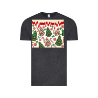 Vintage Black christmas tree cakes Vintage Tee - MaliasSmallBusiness