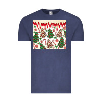 Vintage Denim christmas tree cakes Vintage Tee - MaliasSmallBusiness