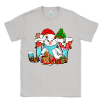 Moon Dust joy christmas with snowman bbs Classic Tee - BundleAndBundleShop