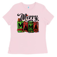 Merry Mama Christmas Ladies Tee | Teevron