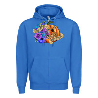 True Royal sorta sweet sorta spooky Zipper Hoodie - CowGirlArtShop