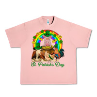 Salmon St. Patrick's Day Farm Animal Png Urban Heavy Tee - BundleAndBundleShop