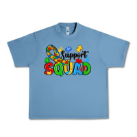 Pebble Blue support squad Urban Heavy Tee - JahusDesignShop