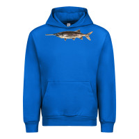 Cobalt Paddlefish Illustrations, Urban Hoodie - LillyAllenDesigns