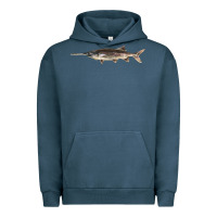 Pigment Midnight Navy Paddlefish Illustrations, Urban Hoodie - LillyAllenDesigns