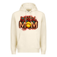 Tofu blessed softball mom lightbulb letters Premium Hoodie - OliviaCreatesArt