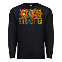 Black Give Thanks Thanksgiving Premium Sweatshirt - FaDigitalArtStudio