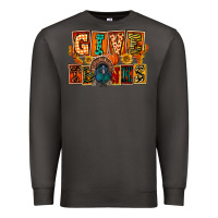 Smoke Give Thanks Thanksgiving Premium Sweatshirt - FaDigitalArtStudio