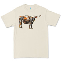 Texas Longhorn Cow Premium Tee | Teevron