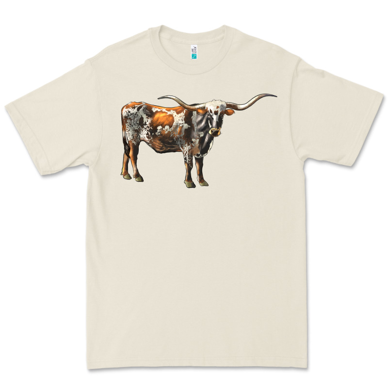 Texas Longhorn Cow Premium Tee by LillyAllenDesigns | Teevron