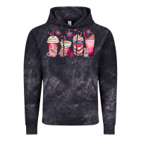 Cloud Black christmas debbie cake white coffee cups Vintage Hoodie - MaliasSmallBusiness