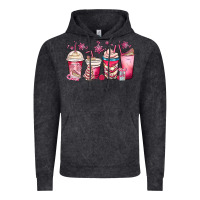Vintage Black christmas debbie cake white coffee cups Vintage Hoodie - MaliasSmallBusiness