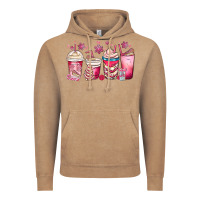 Vintage Coffee christmas debbie cake white coffee cups Vintage Hoodie - MaliasSmallBusiness