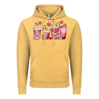 Vintage Mustard christmas debbie cake white coffee cups Vintage Hoodie - MaliasSmallBusiness