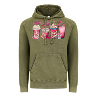 Vintage Olive christmas debbie cake white coffee cups Vintage Hoodie - MaliasSmallBusiness