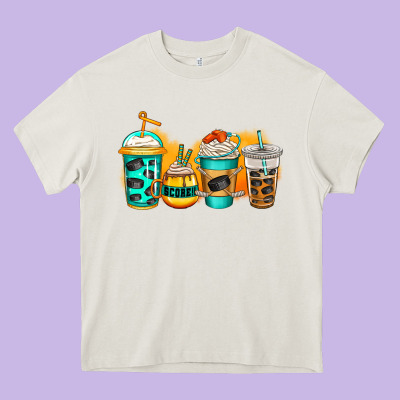 Ice Hockey Coffee Heavy Core Tee Designed By Jasminsmagicworld