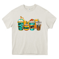 Cream ice hockey coffee Heavy Core Tee - Jasminsmagicworld