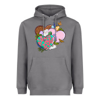 Storm Easter Day Western Easter hearts Heavyweight Hoodie - OliviaCreatesArt